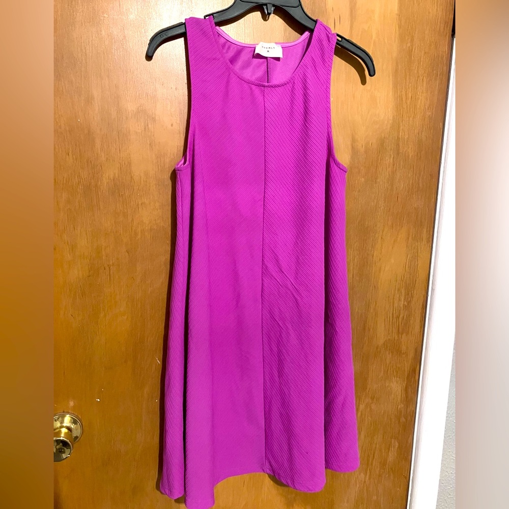 Puprle tank dress